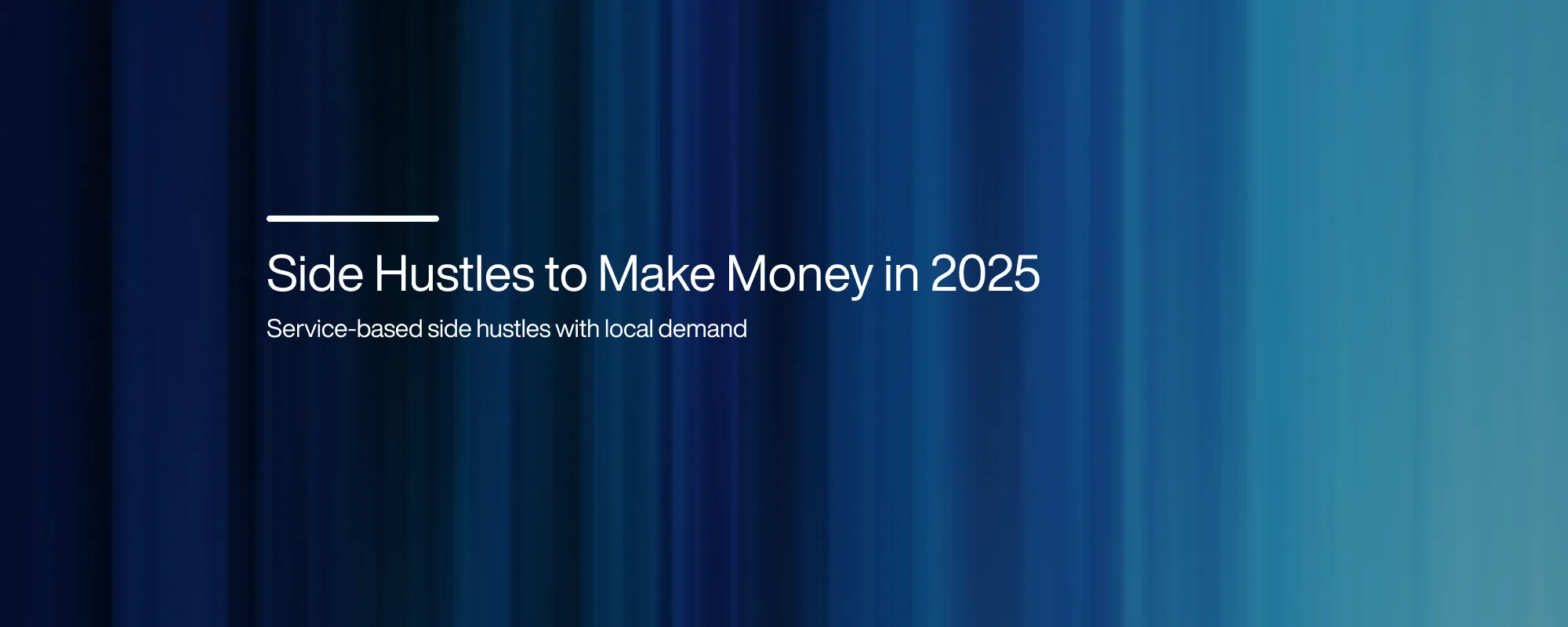 Cover image for Side Hustles to Make Money in 2025