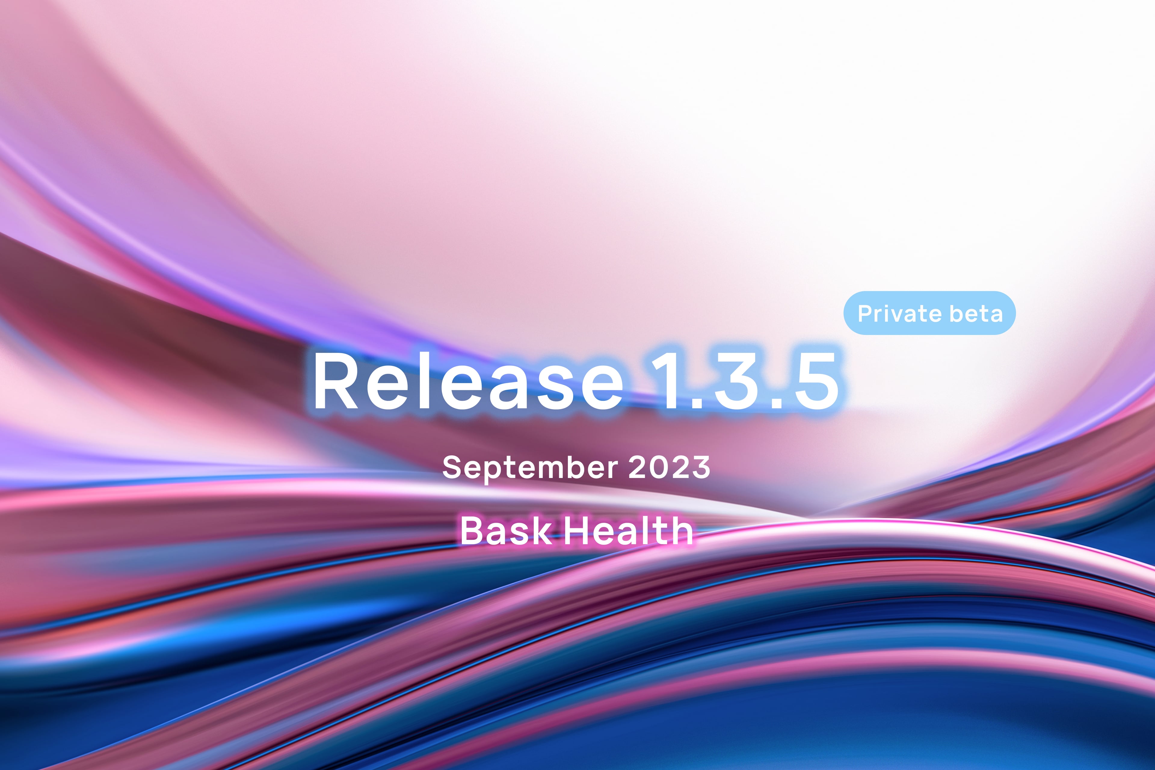 Cover image for Release 1.3.5