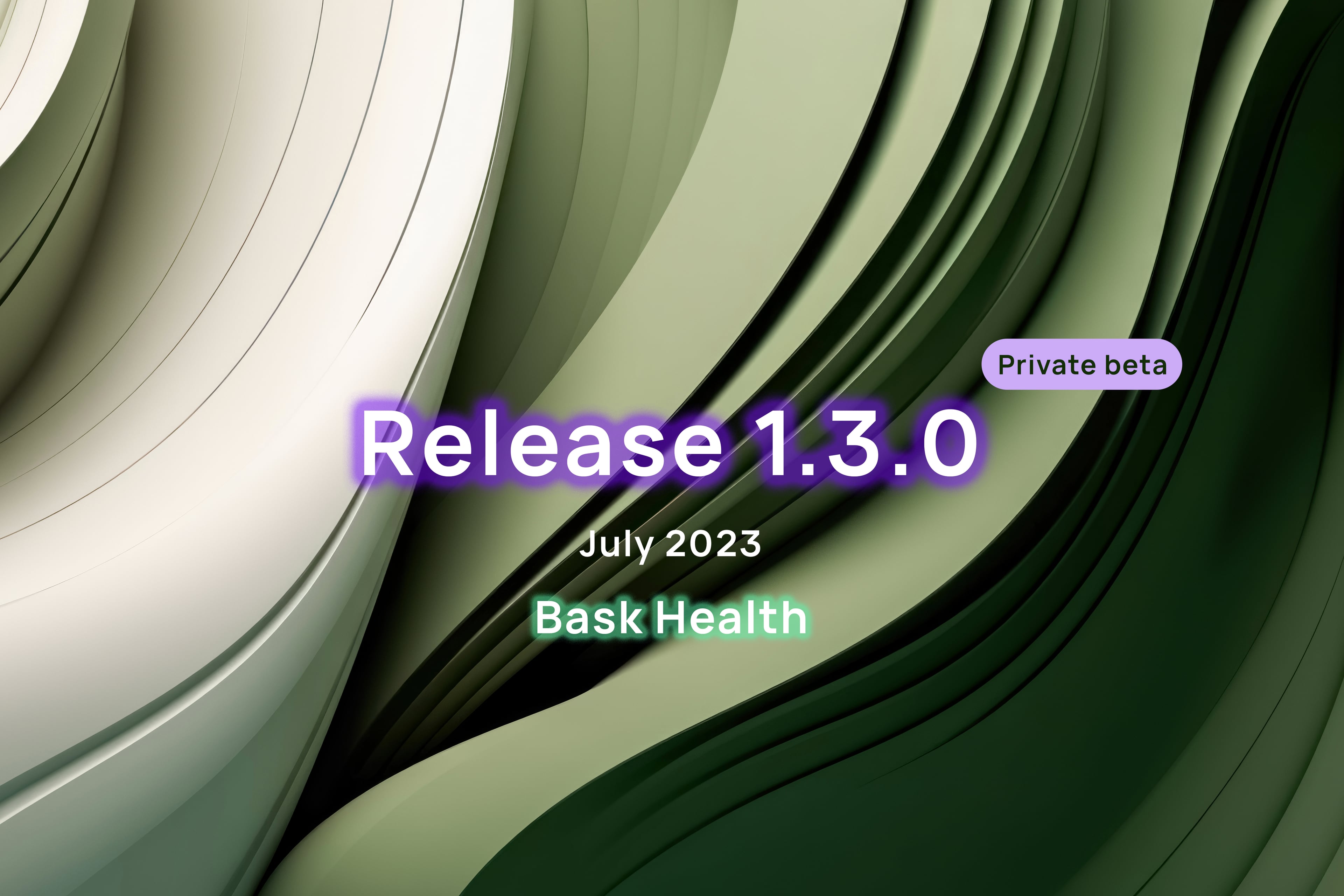 Cover image for Release 1.3.0
