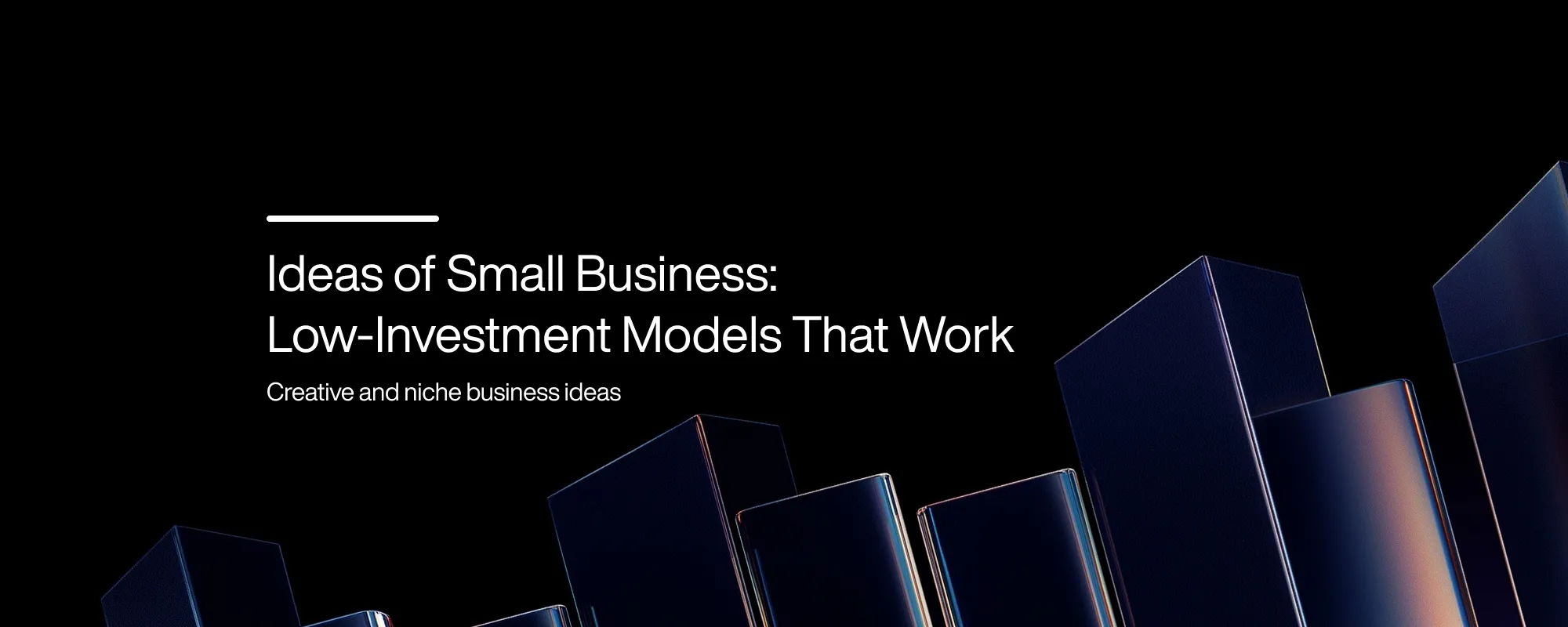 Cover image for Ideas of Small Business: Low-Investment Models That Work