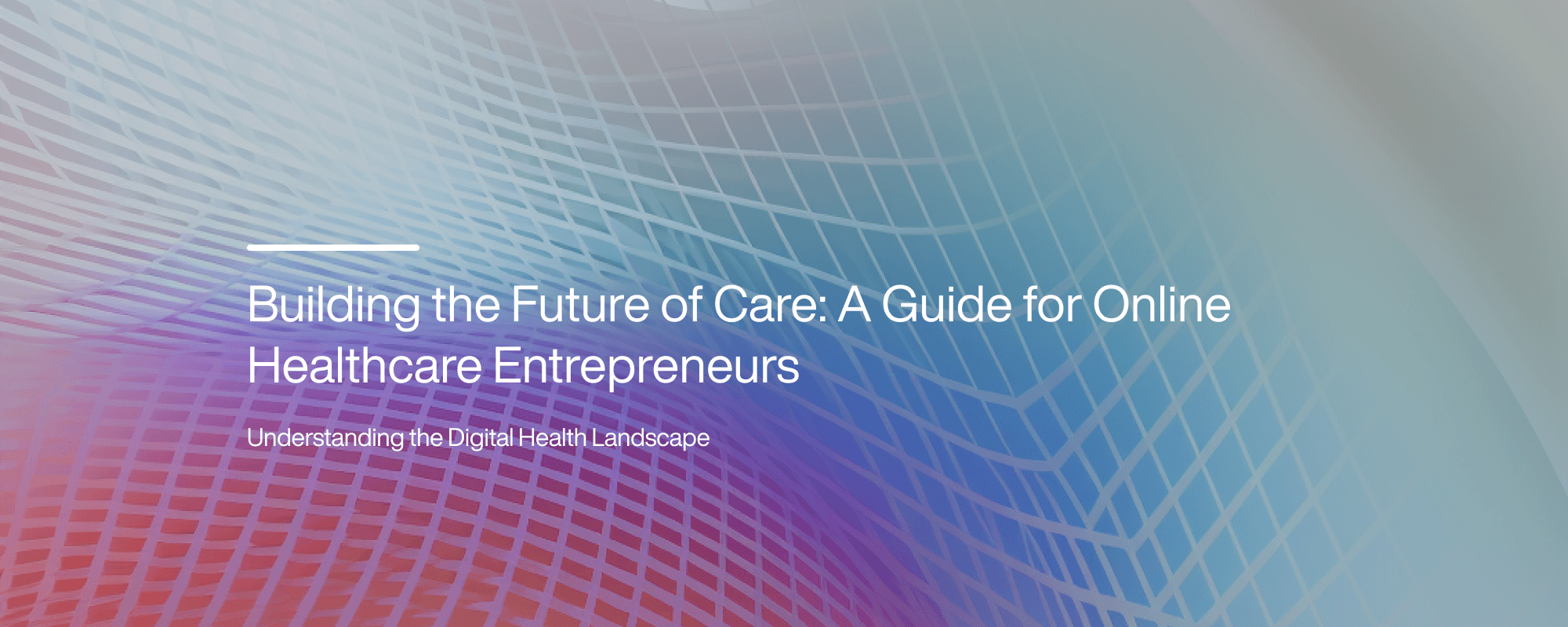 Cover image for Building the Future of Care: A Guide for Online Healthcare Entrepreneurs