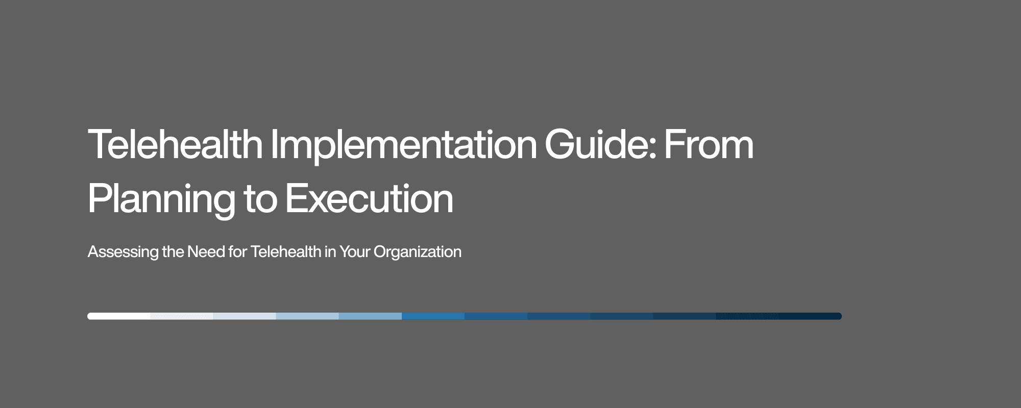 Cover image for Telehealth Implementation Guide: From Planning to Execution