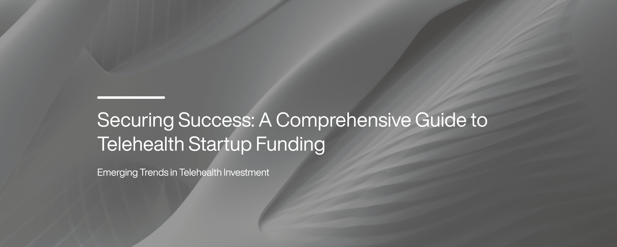 Cover image for Securing Success: A Comprehensive Guide to Telehealth Startup Funding
