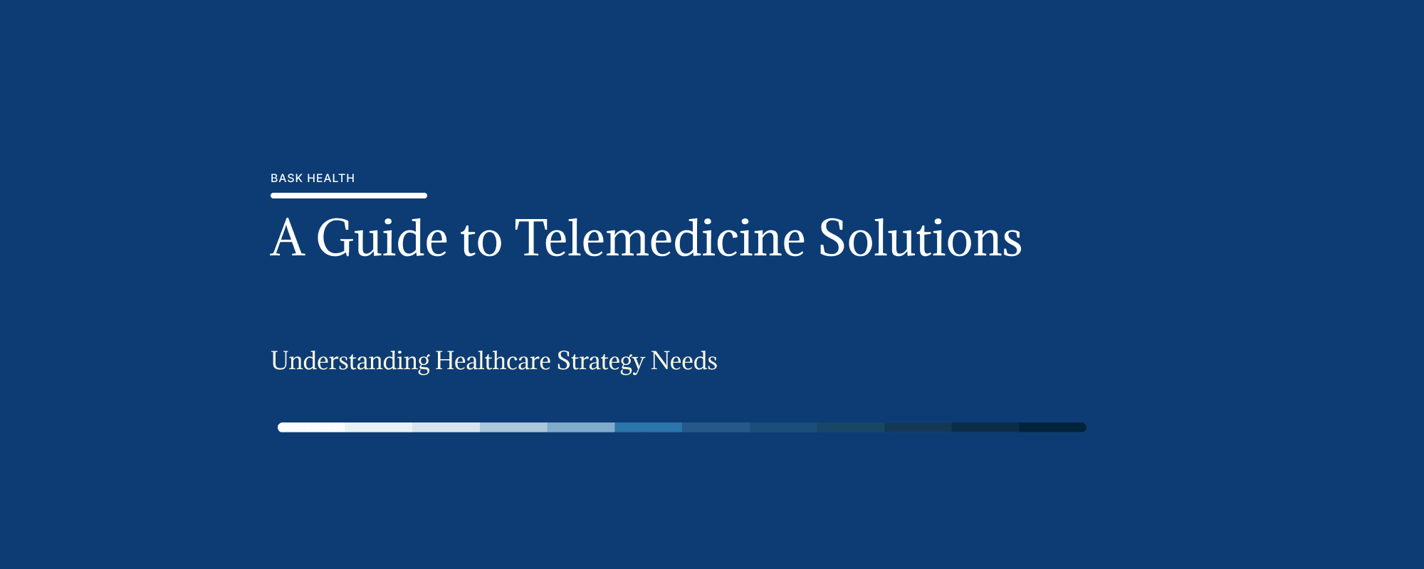 Cover image for A Guide to Telemedicine Solutions